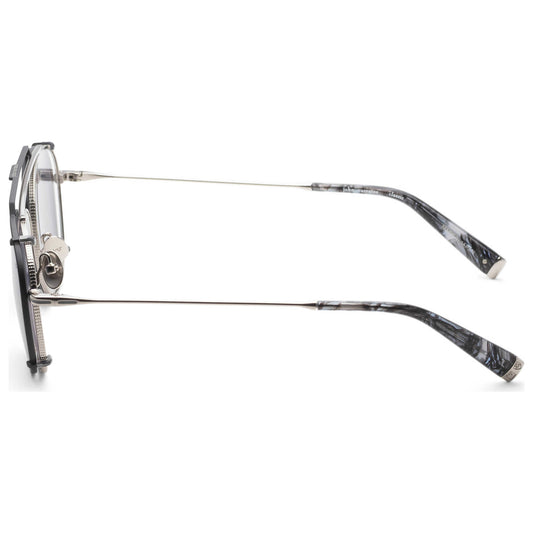 Left view of John Varvatos Men's Sunglasses V176-520SIL