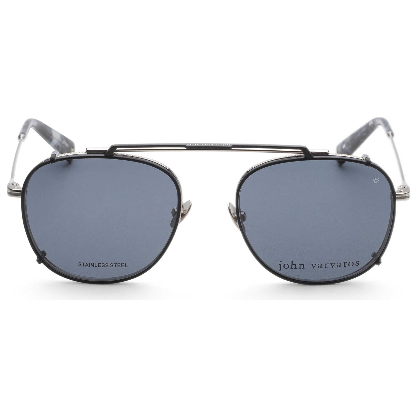 John Varvatos Men's Sunglasses V176-520SIL - Image #6