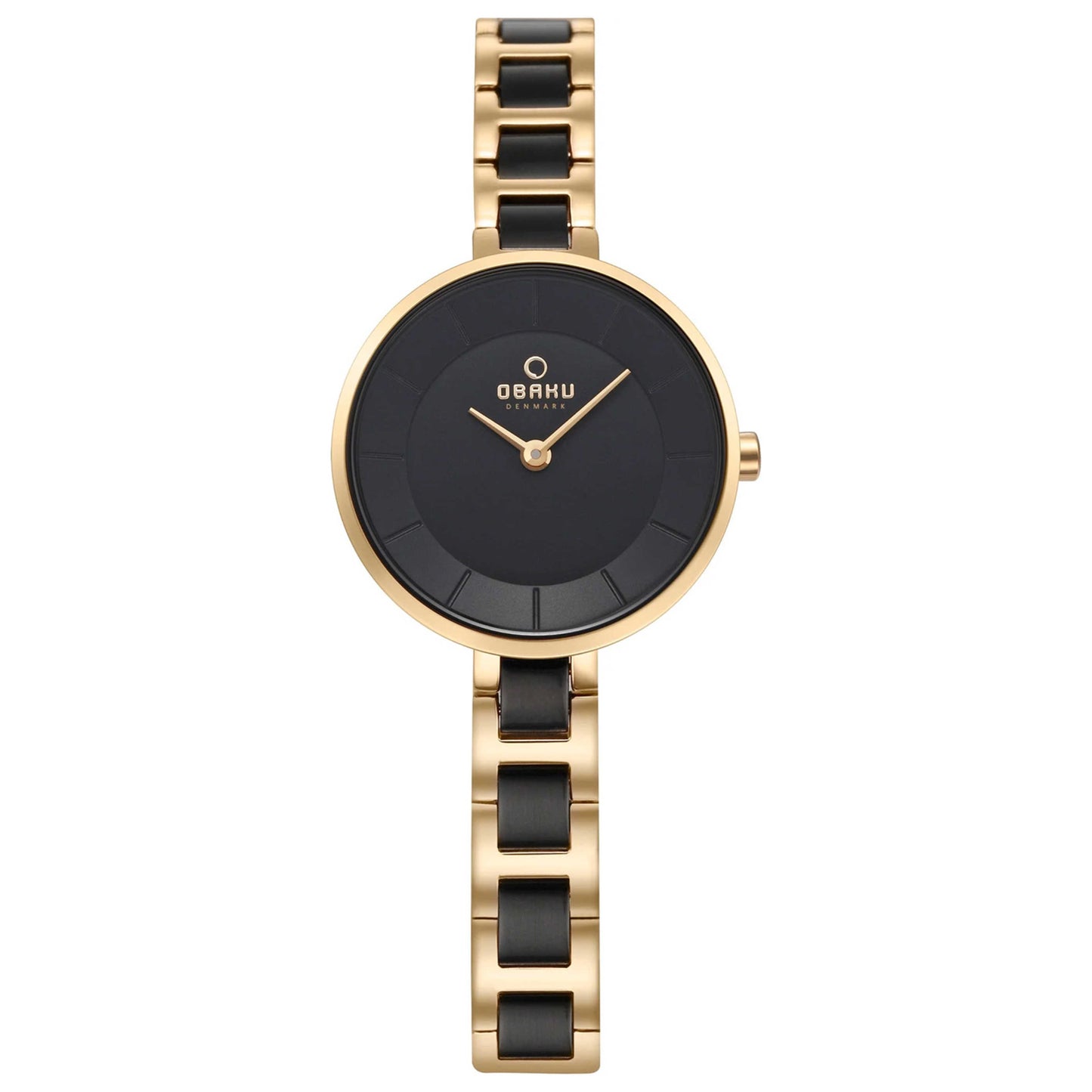 Front view of Obaku Vind Women's Quartz Watch V183LXGBSB