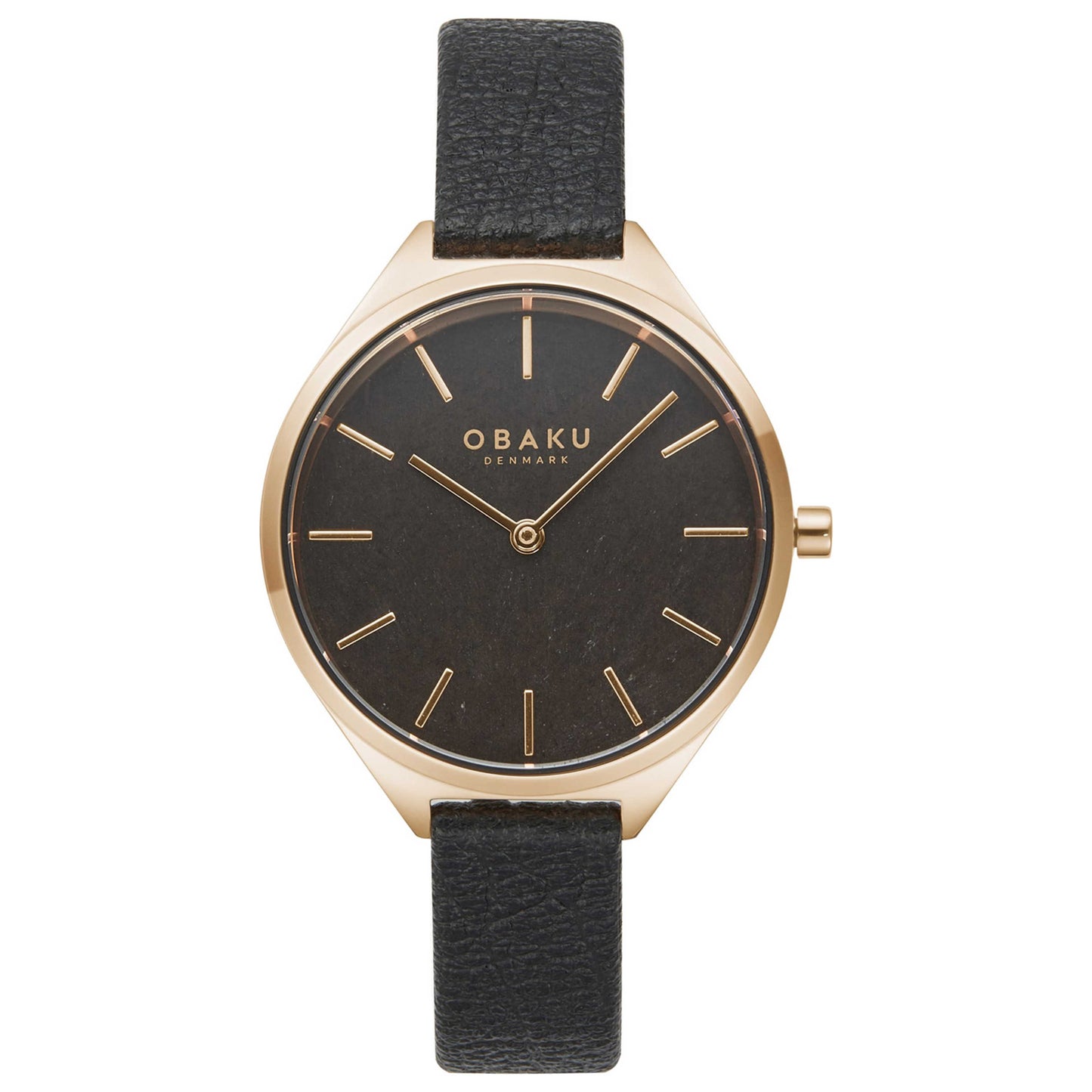 Front view of Obaku Kaffe Women's Quartz Watch V257LHVNRB