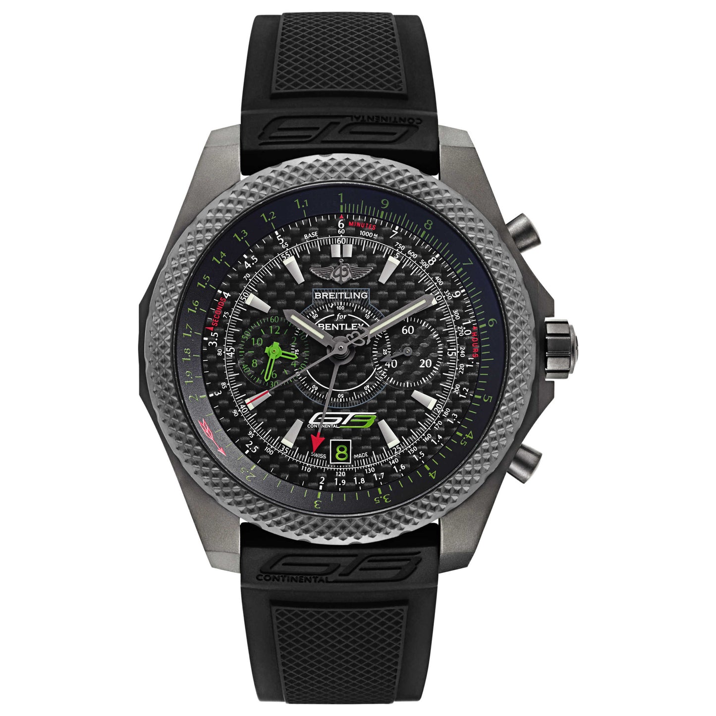 Front view of Breitling Bentley Men's Automatic Watch V273655S-BE14-233S