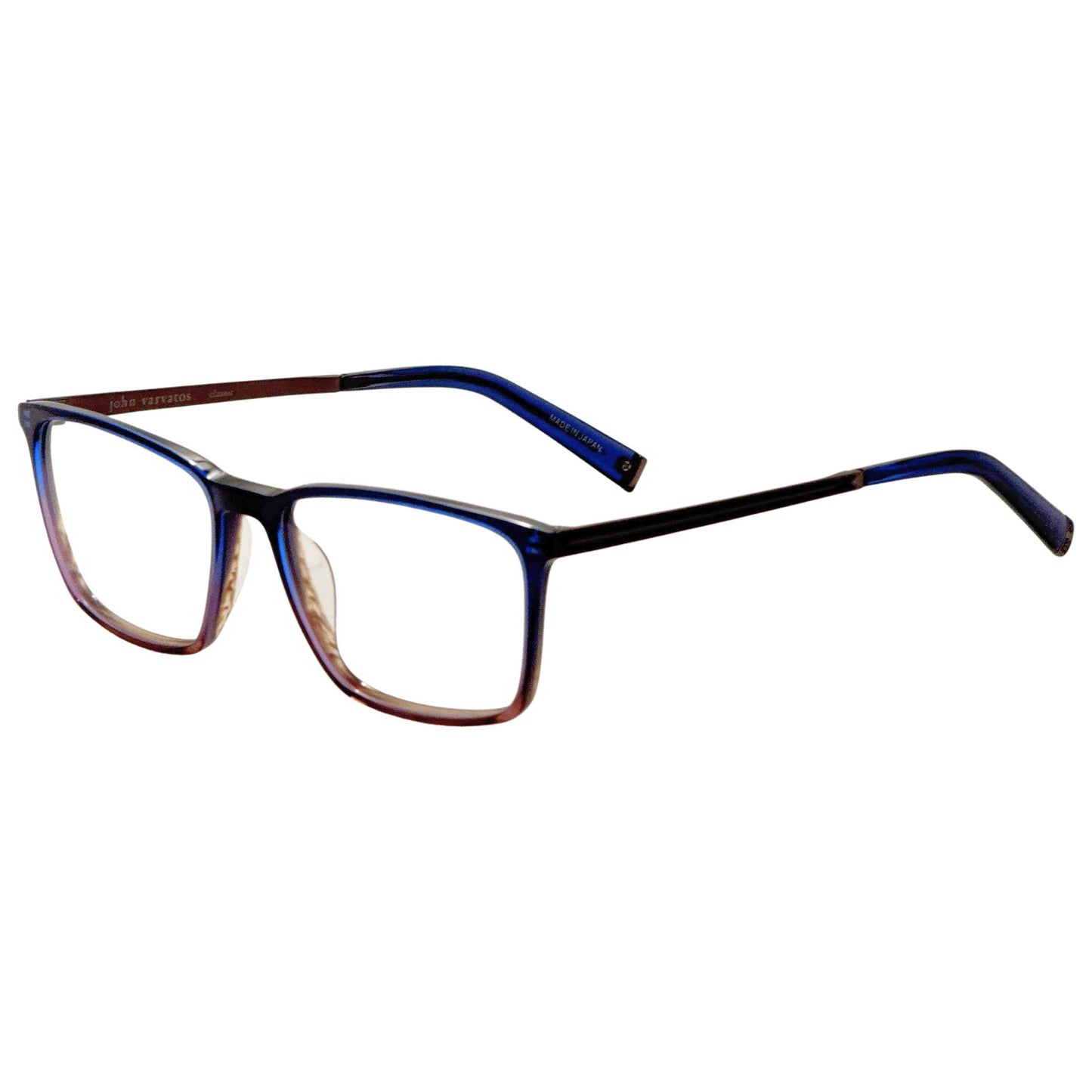 Front view of John Varvatos Men's Opticals V402550NAV