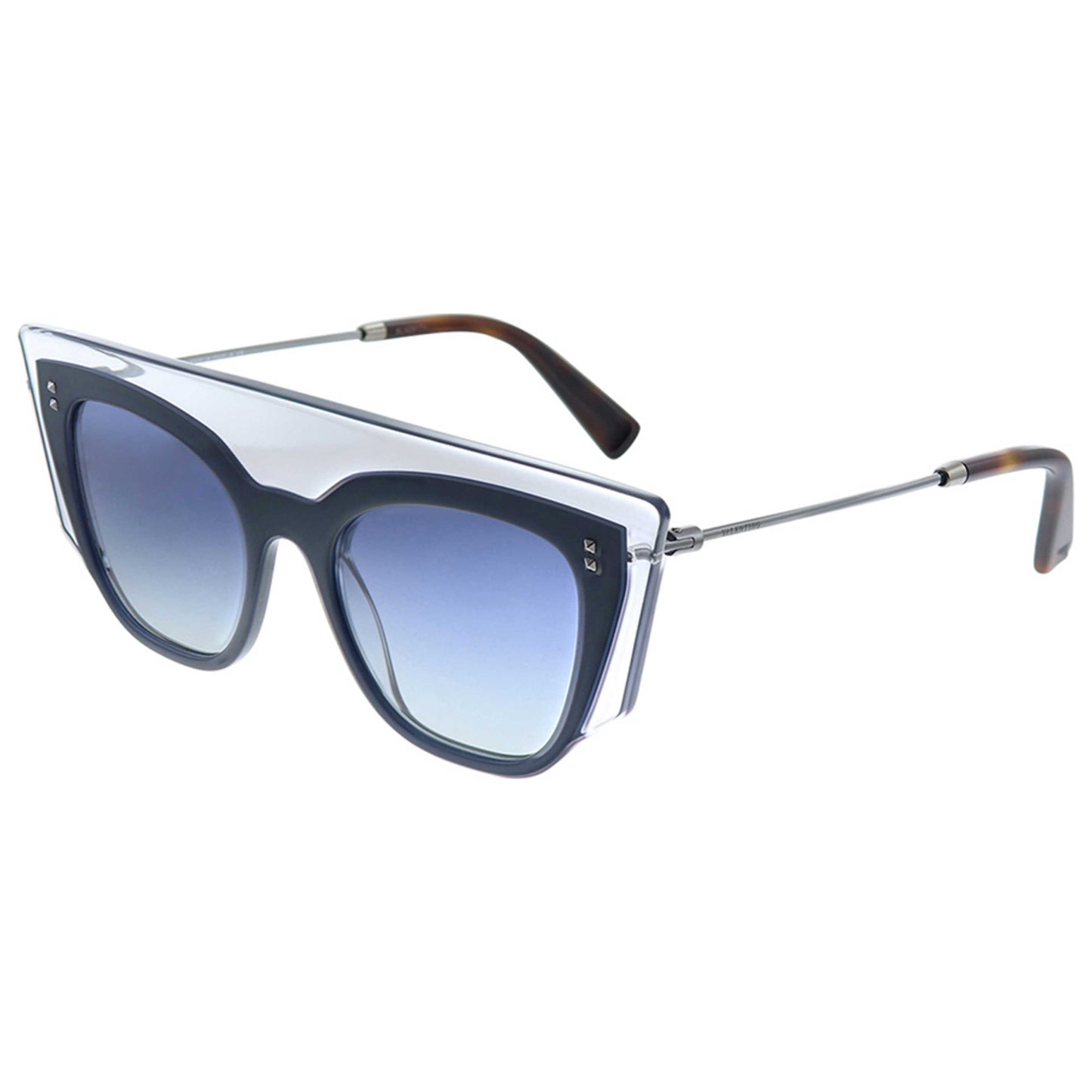 Front view of Valentino Fashion Women's Sunglasses VA-4035-50854L-49