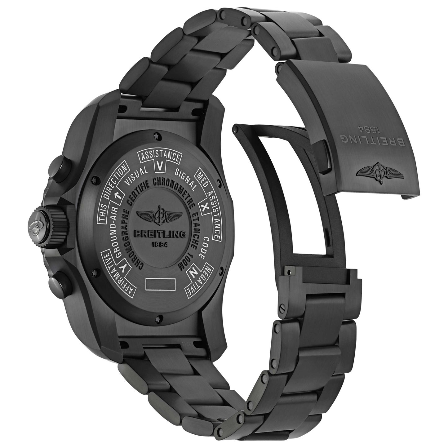 Breitling Professional Men's Swiss Quartz (Battery-Powered) Certified Chronometer Watch VB501019-C932-176V - Image #7