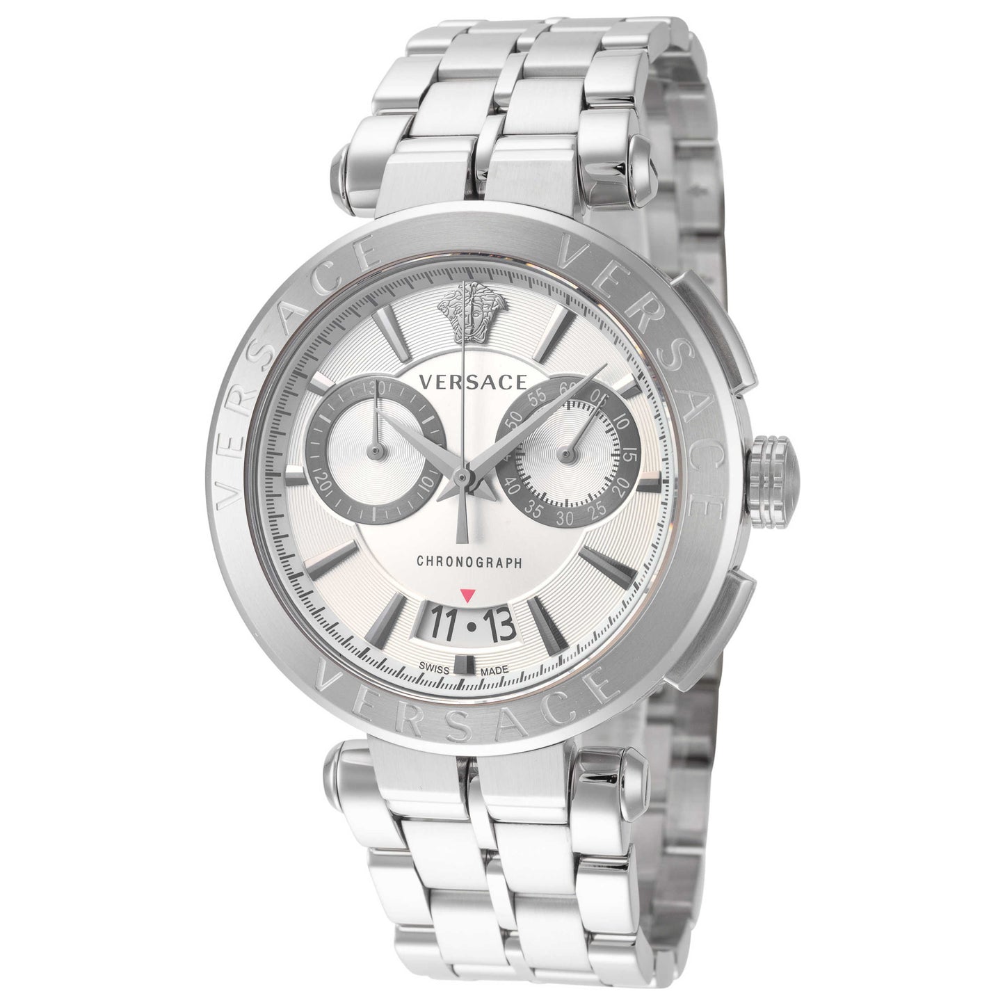 Front view of Versace Aion Men's Quartz Watch VE1D01823