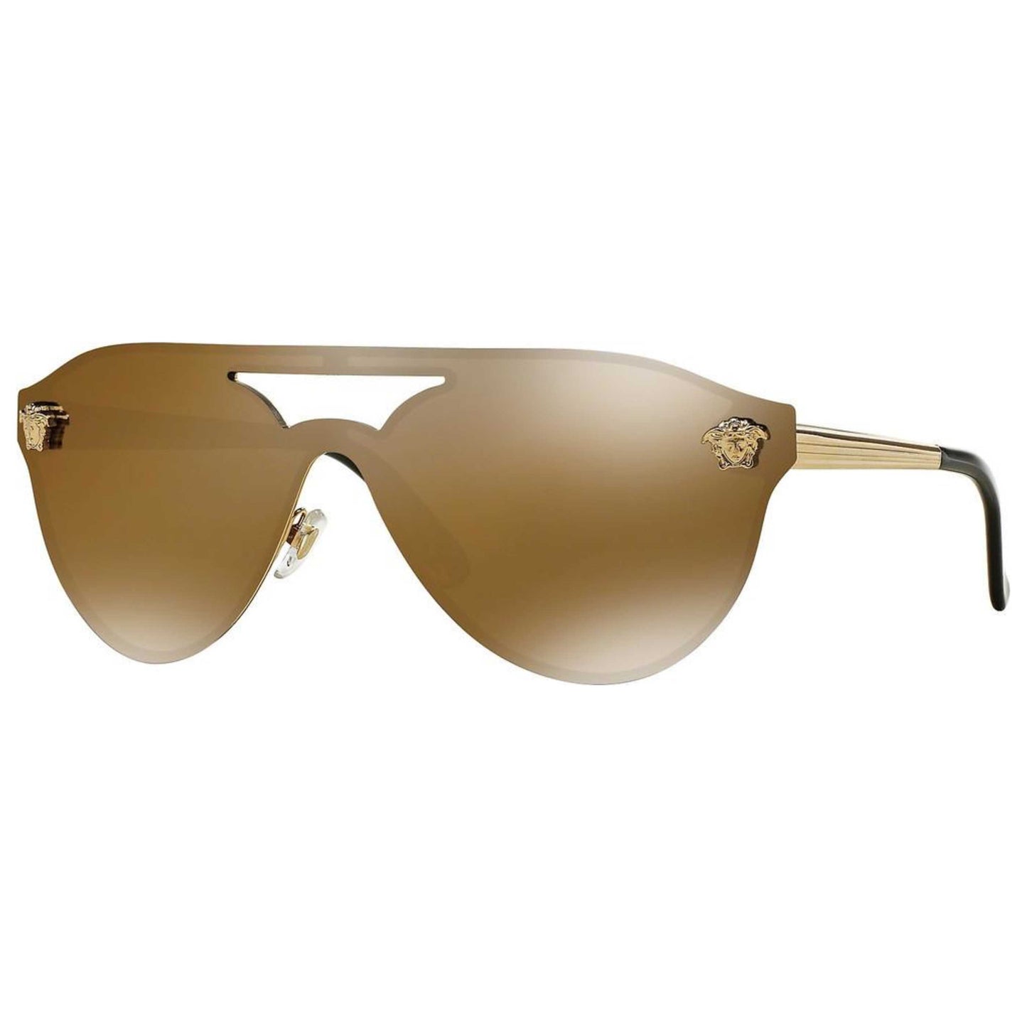 Front view of Versace Fashion Women's Sunglasses VE2161-1002F9-42