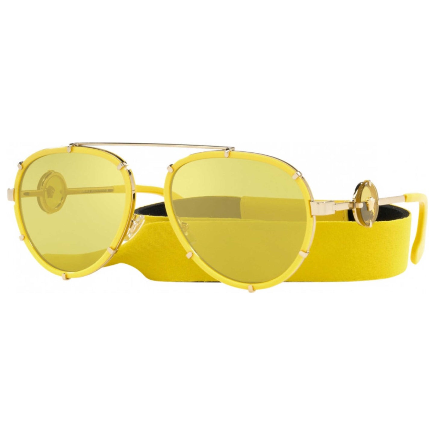 Front view of Versace Fashion Women's Sunglasses VE2232-14736D-61