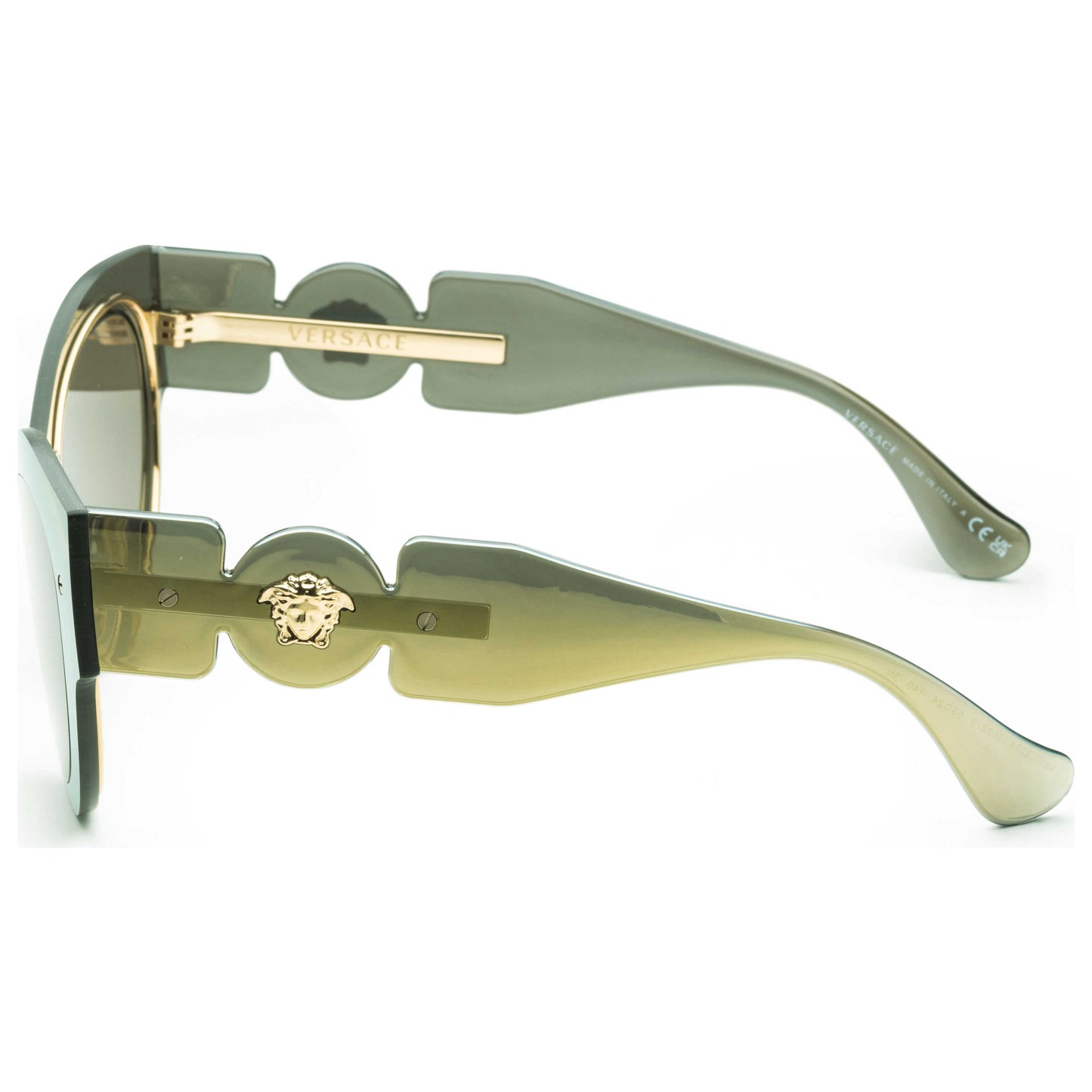 Left view of Versace Fashion Women's Sunglasses VE2234-1002-3-53