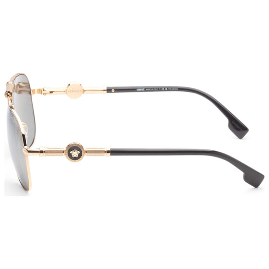 Left view of Versace Fashion Men's Sunglasses VE2236-1002Z3-59