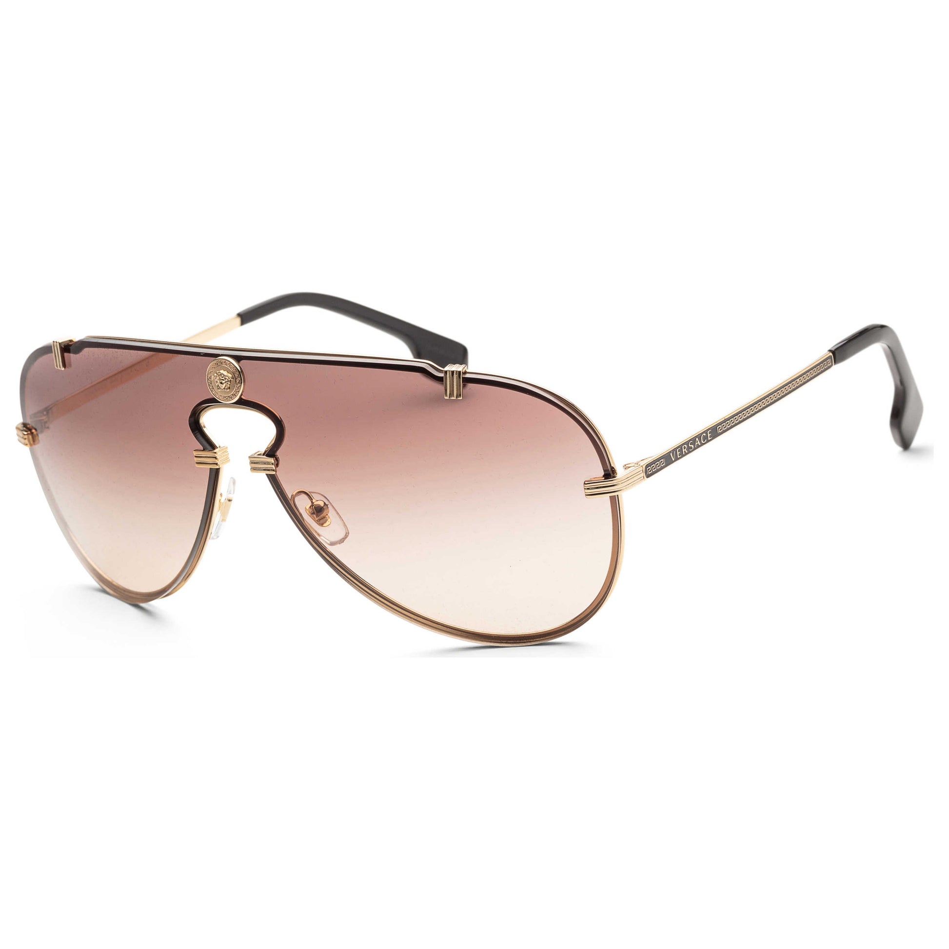 Front view of Versace Fashion Men's Sunglasses VE2243-100213-0