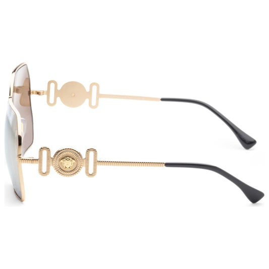 Left view of Versace Fashion Women's Sunglasses VE2248-10027P-58