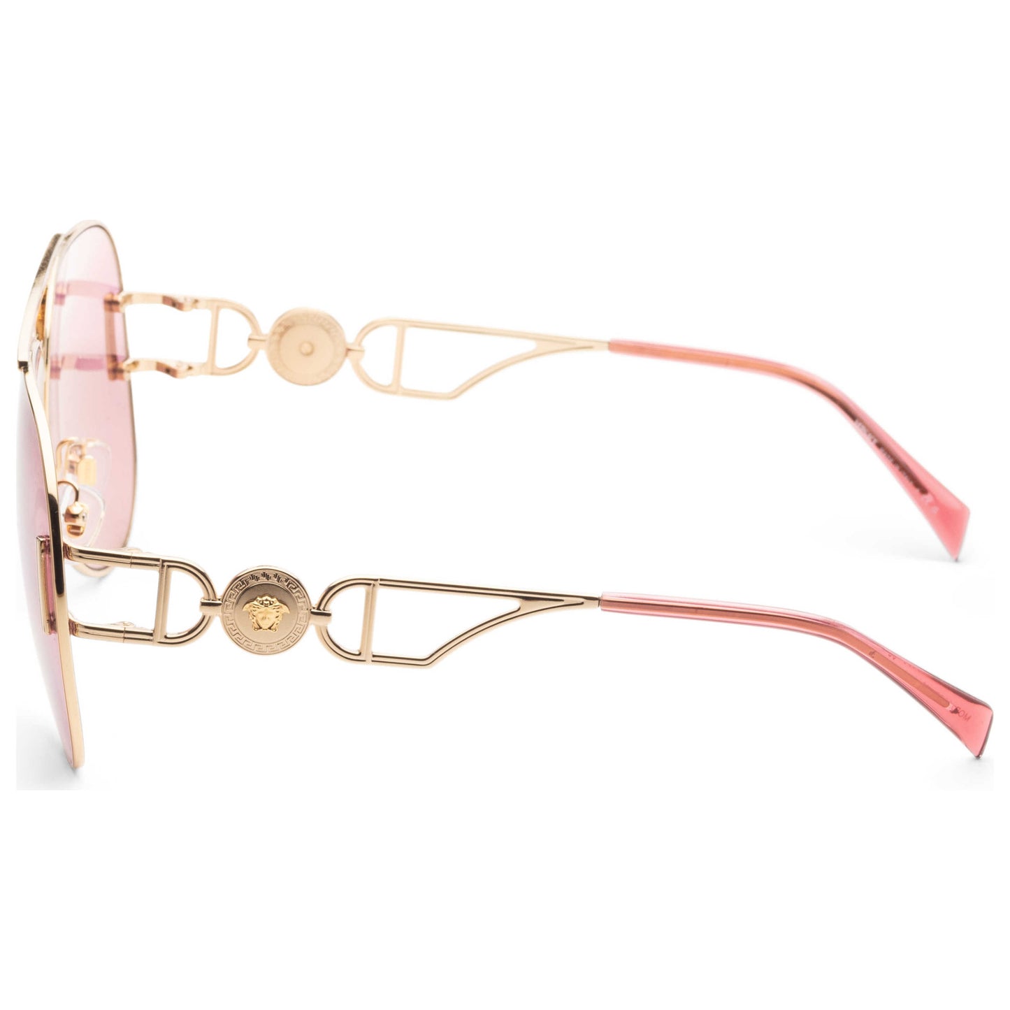 Left view of Versace Fashion Unisex Sunglasses VE2255-1002A4-63