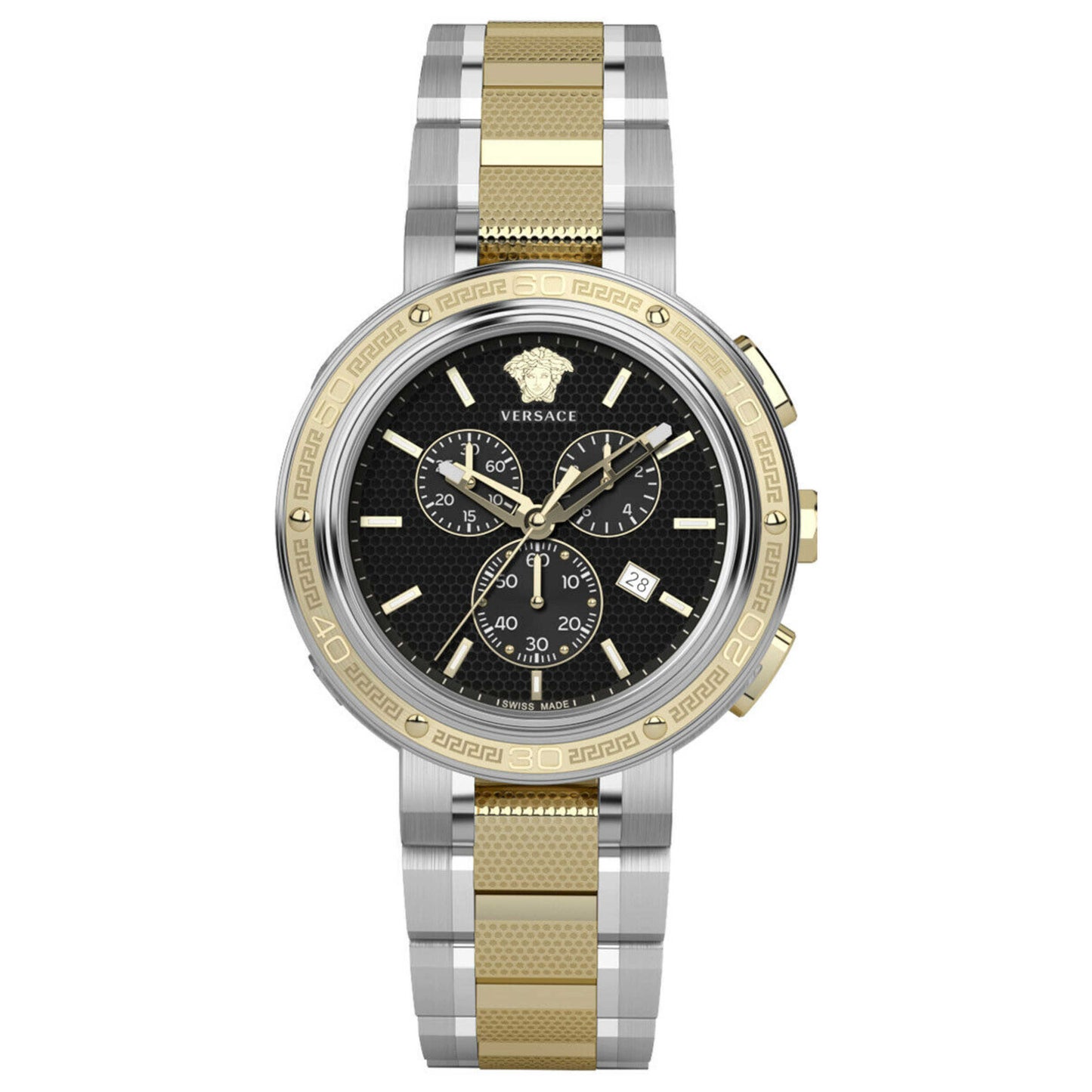Front view of Versace V-Extreme Men's Quartz Watch VE2H00421