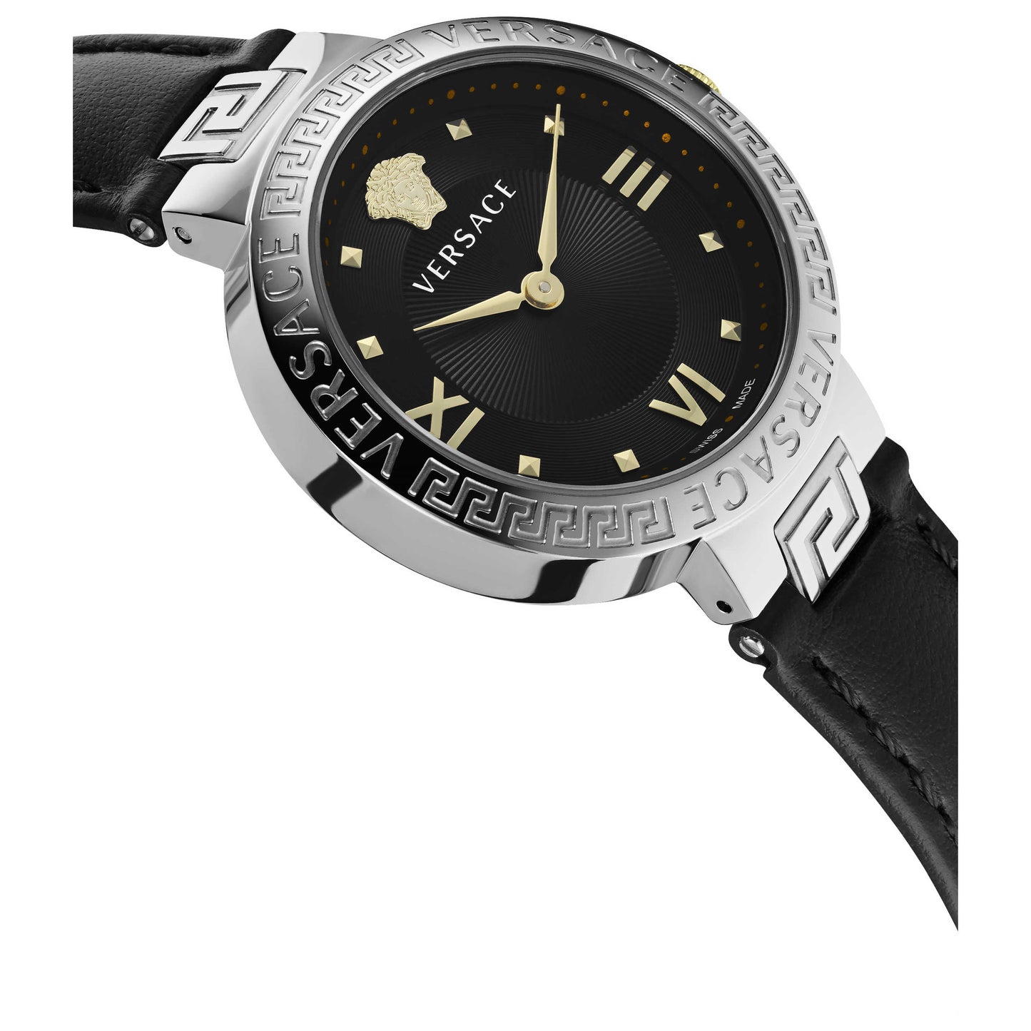 Right view of Versace Greca Signature Women's Quartz Watch VE2K00221