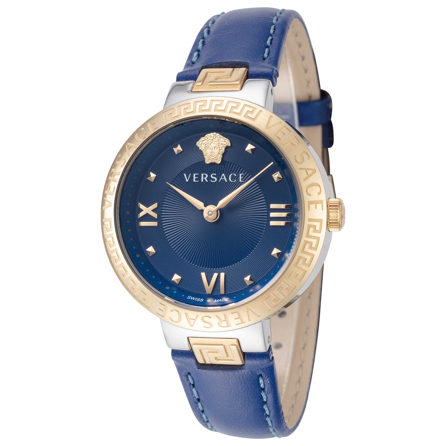 Front view of Versace Greca Women's Quartz Watch VE2K00321