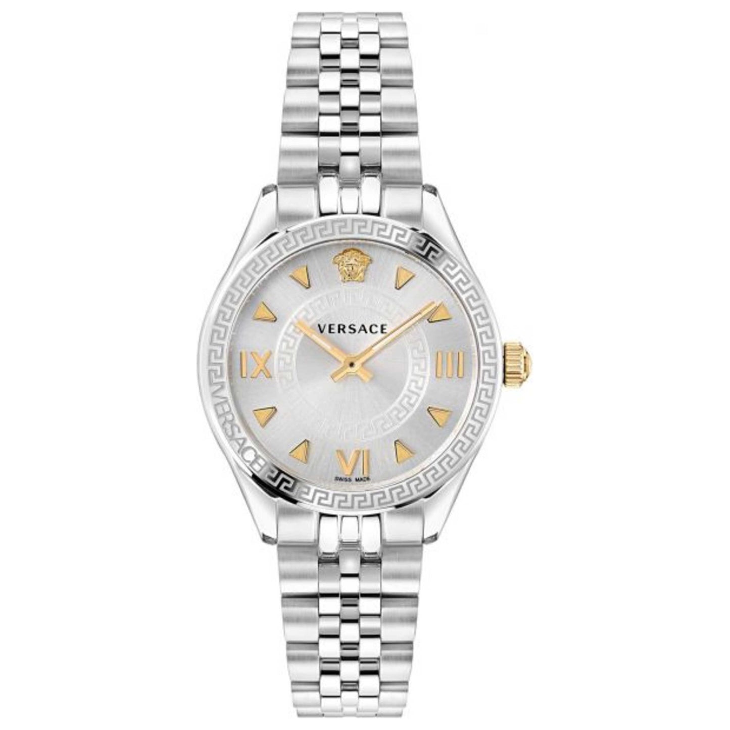 Front view of Versace Hellenyium Women's Quartz Watch VE2S00322