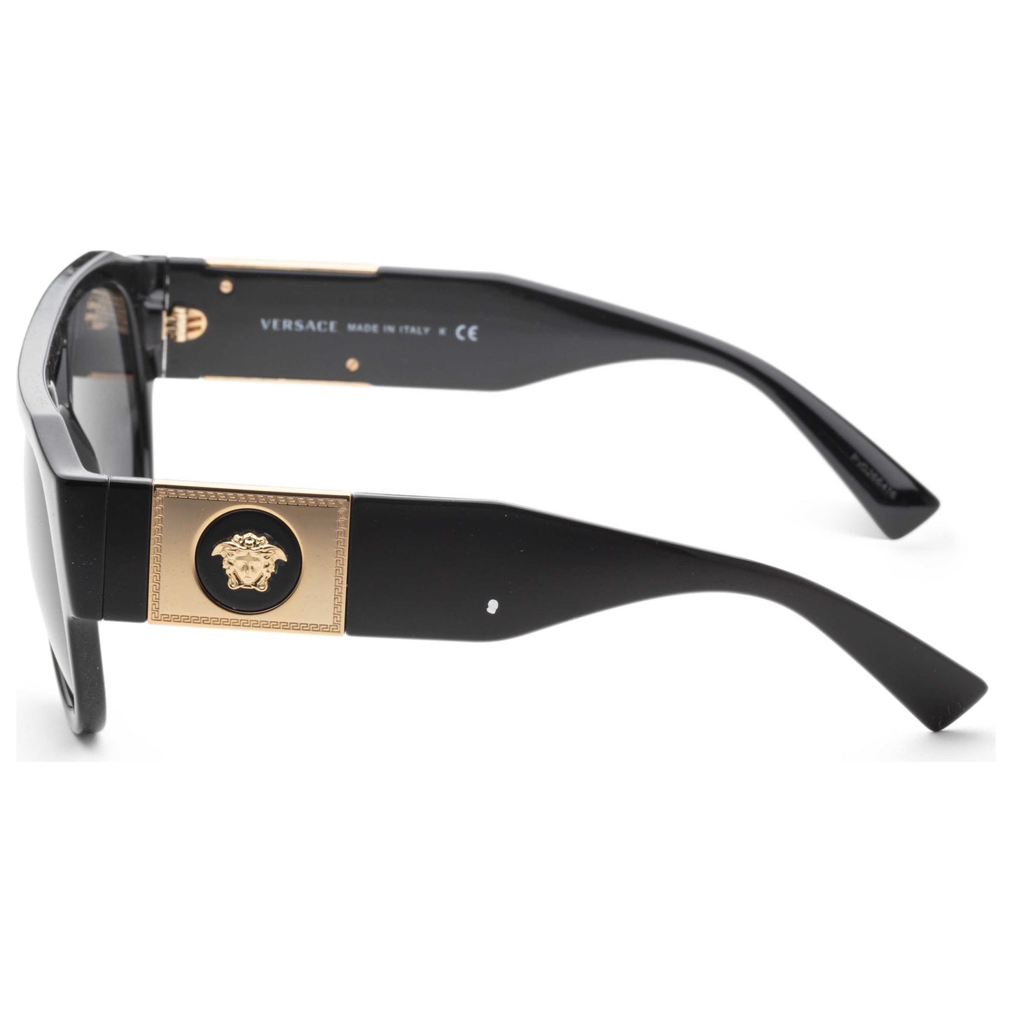 Left view of Versace Fashion Men's Sunglasses VE4401-GB1-87-57
