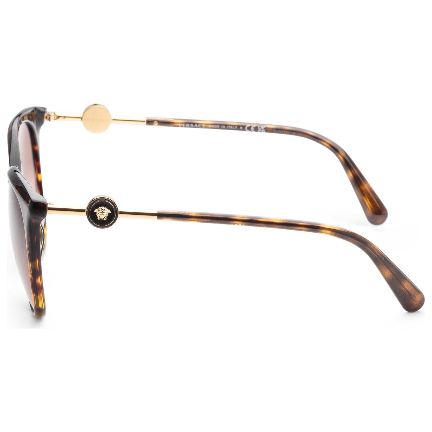 Left view of Versace Fashion Women's Sunglasses VE4404-108-74