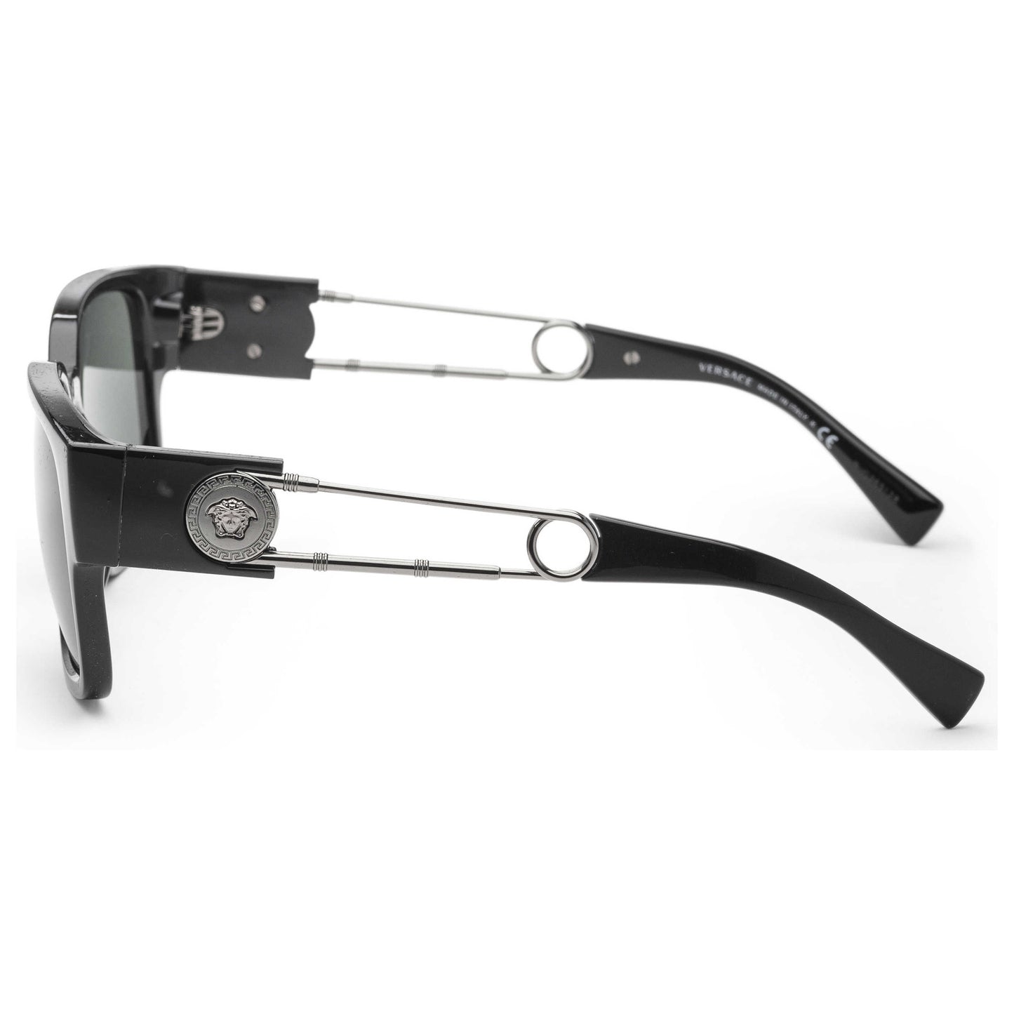 Left view of Versace Fashion Men's Sunglasses VE4412-GB1-71-57