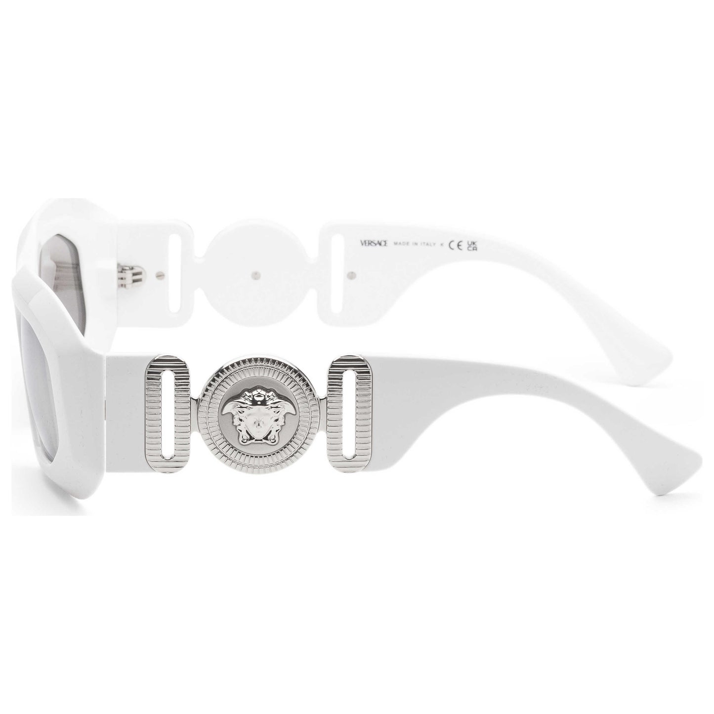 Left view of Versace Fashion Men's Sunglasses VE4425U-314-6G-54