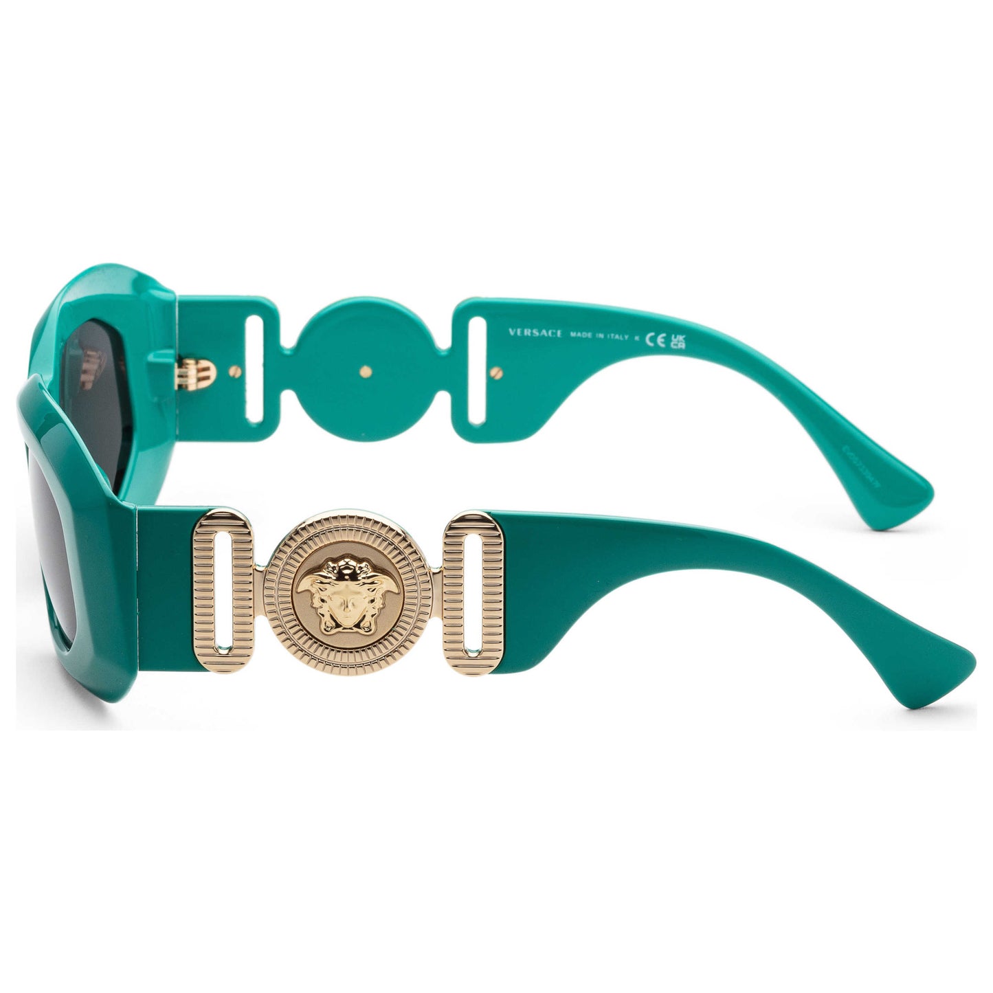 Left view of Versace Fashion Men's Sunglasses VE4425U-536487-53