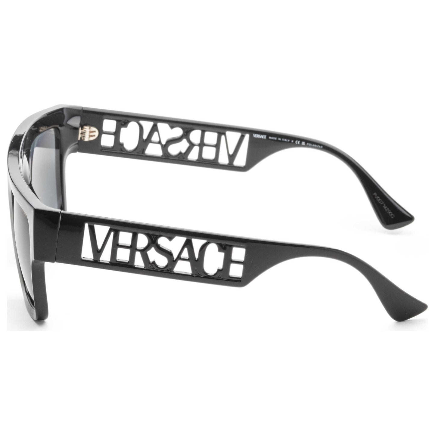 Left view of Versace Fashion Men's Sunglasses VE4430U-GB1-81-53