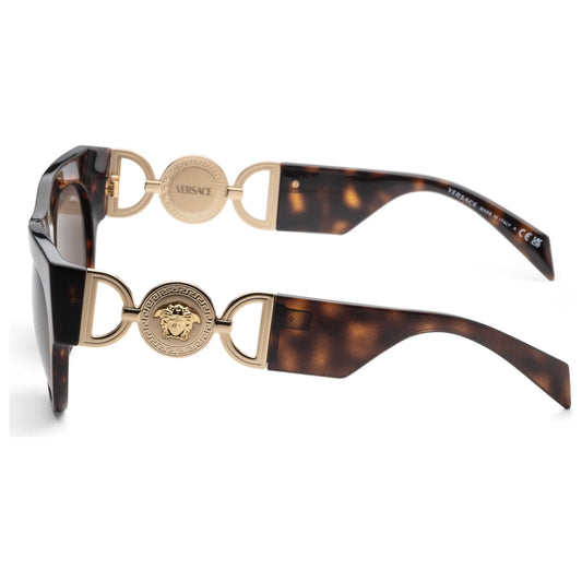 Left view of Versace Fashion Women's Sunglasses VE4440U-108-3-56