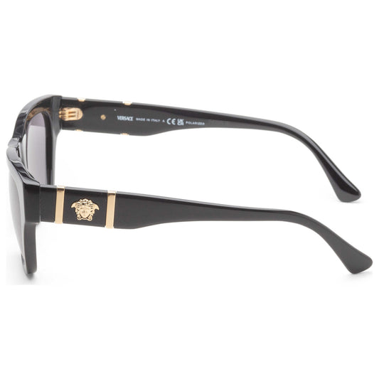 Left view of Versace Fashion Men's Sunglasses VE4457-GB1-81-55