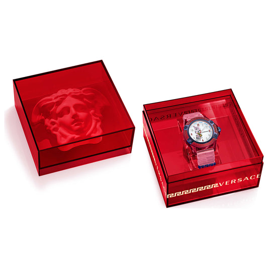 Back view of Versace Icon Men's Quartz Watch VE6E00523