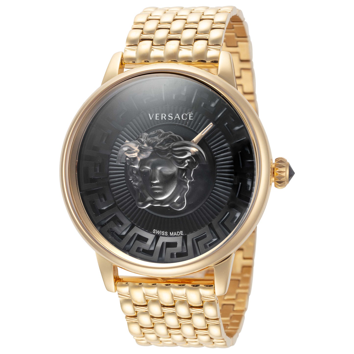 Front view of Versace Medusa Alchemy Women's Quartz Watch VE6F00523