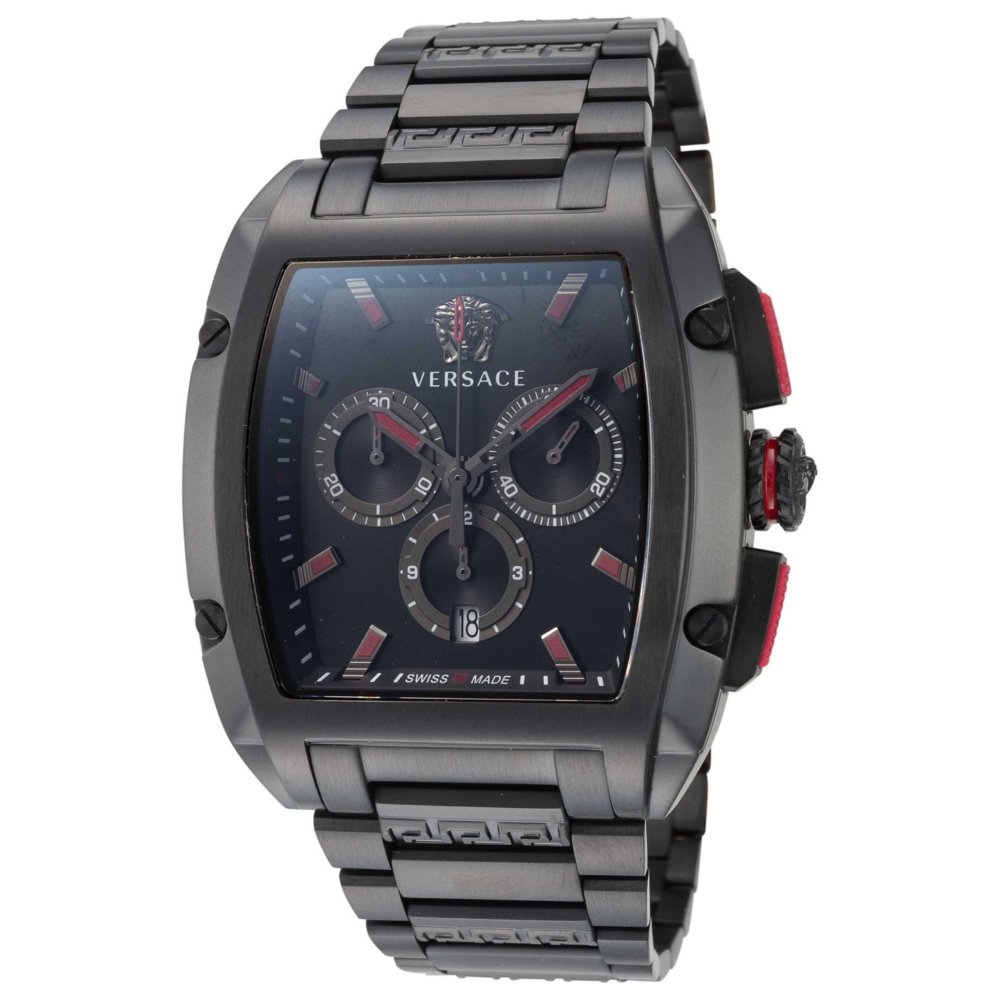 Front view of Versace Dominus Men's Quartz Watch VE6H00623