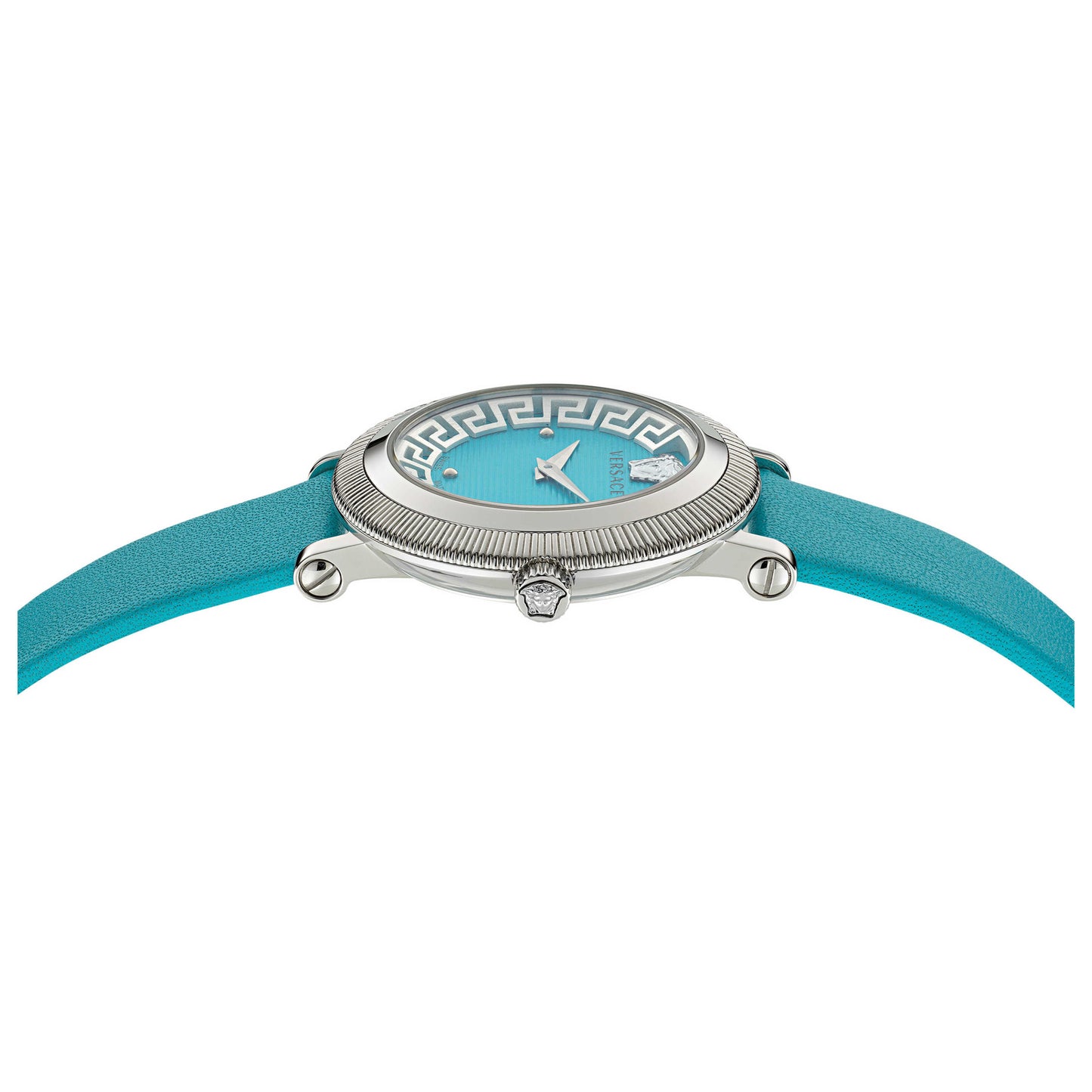 Right view of Versace Greca Flourish Women's Quartz Watch VE7F00123