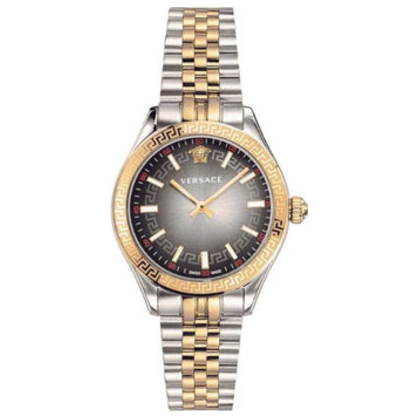 Front view of Versace Hellenyum Women's Quartz Watch VEHU00520
