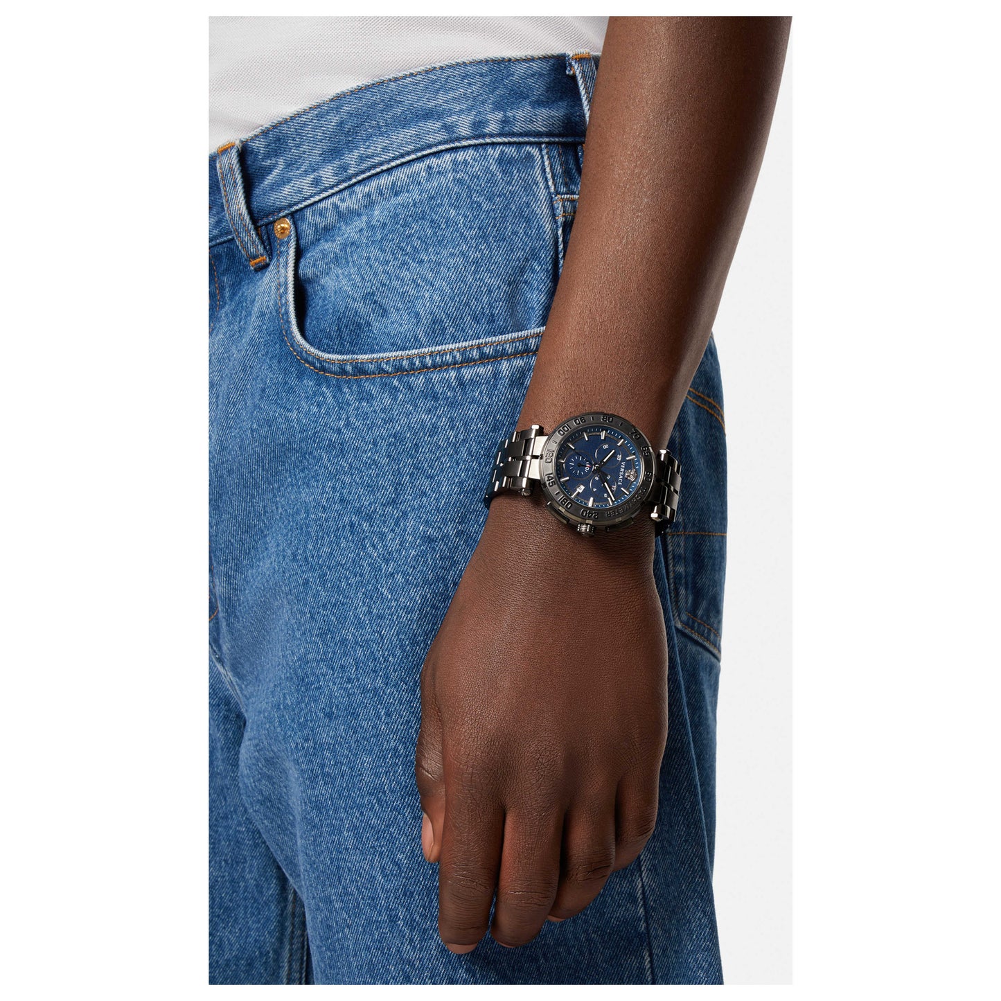 Versace Greca Chrono Men's Quartz Watch VEPM00620 - Image #5