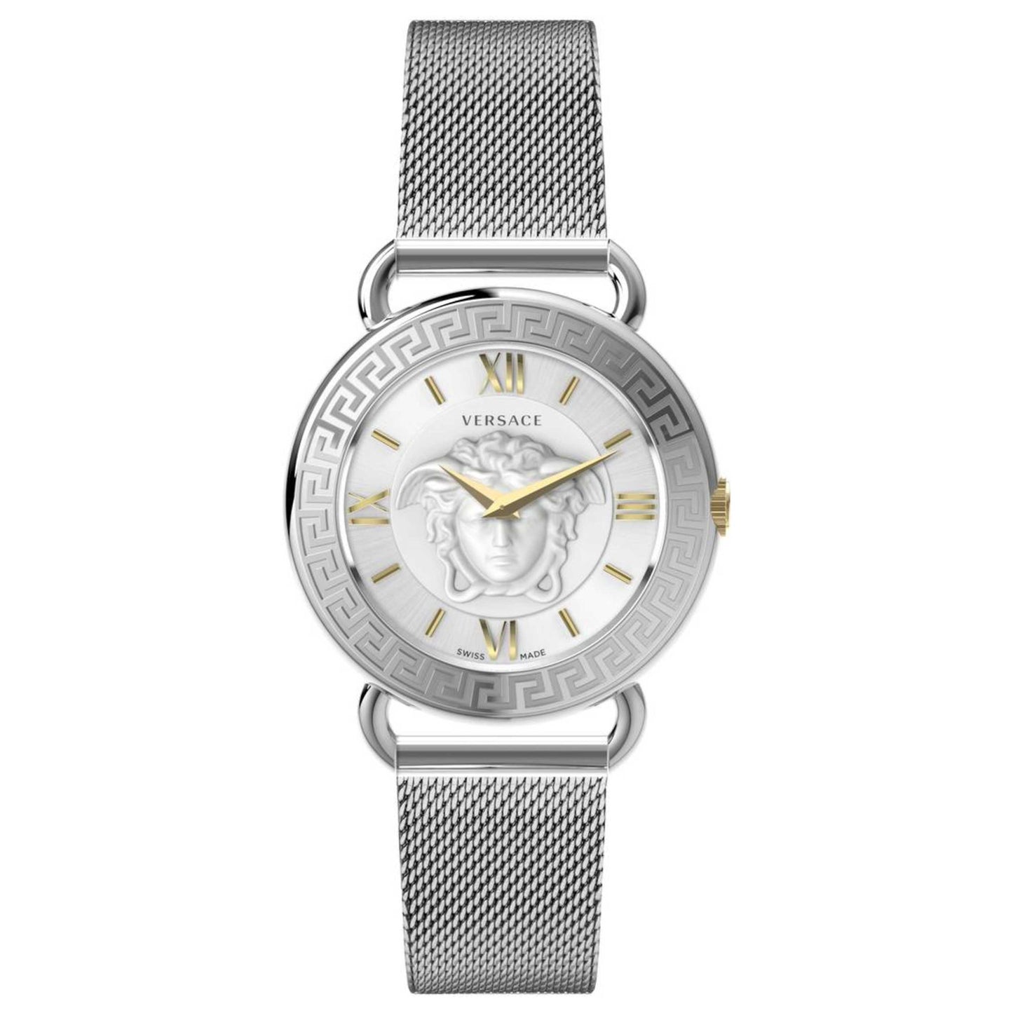 Front view of Versace Medusa Women's Quartz Watch VEPU01221