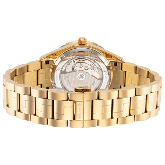 Back view of Versace Hellenyium Men's Automatic Watch VEQCA0624