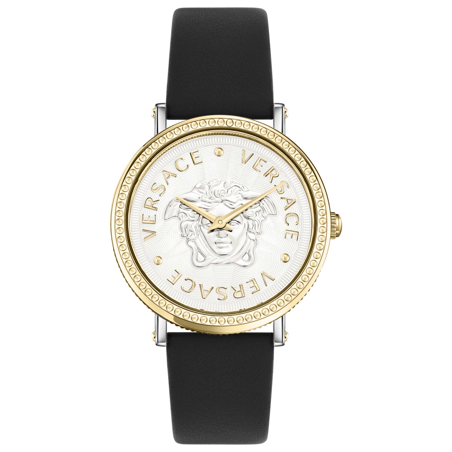 Front view of Versace V-Dollar Women's Quartz Watch VEQX00222