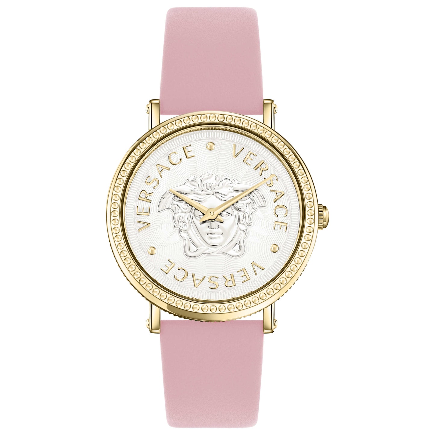 Front view of Versace V-Dollar Women's Quartz Watch VEQX00522