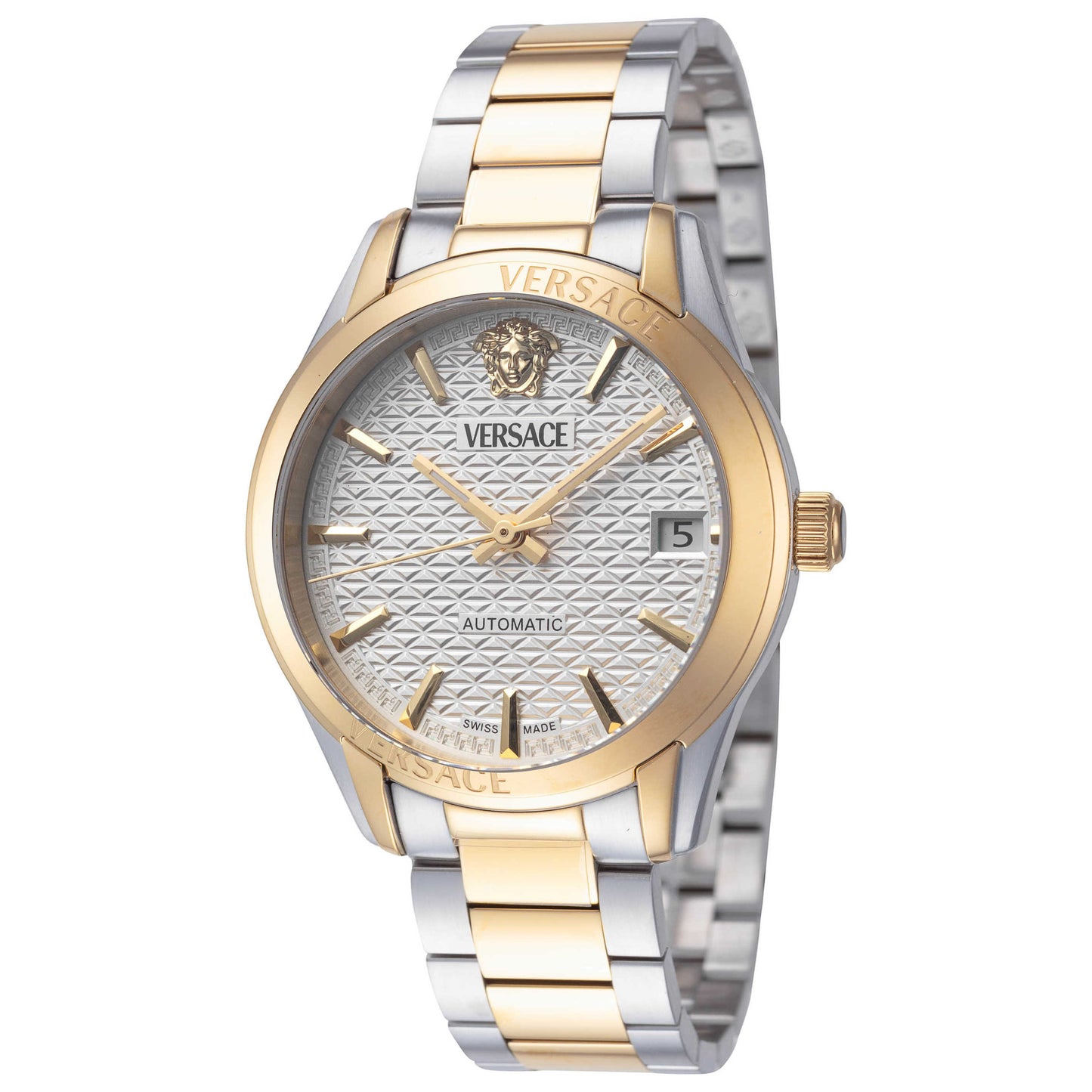Front view of Versace Greca Women's Automatic Watch VESCA0424