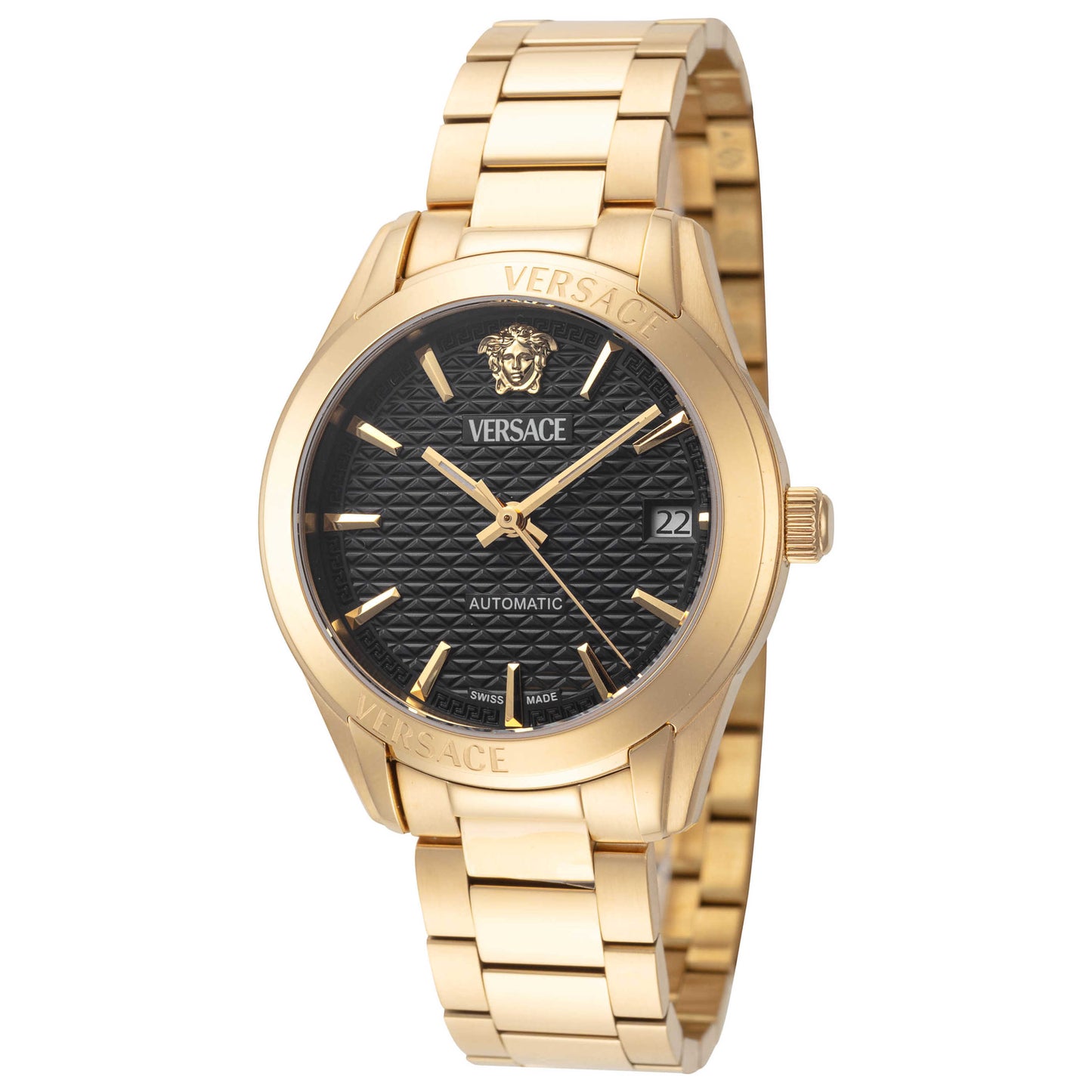 Front view of Versace Greca Women's Automatic Watch VESCA0624