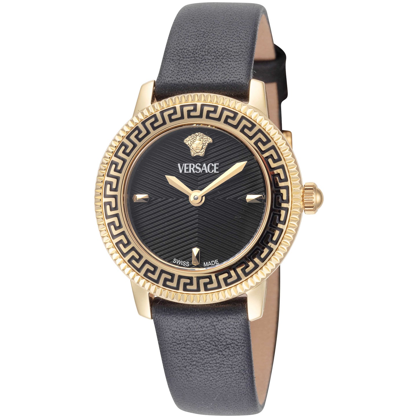 Front view of Versace V-Icon Women's Quartz Watch VEUCA0224