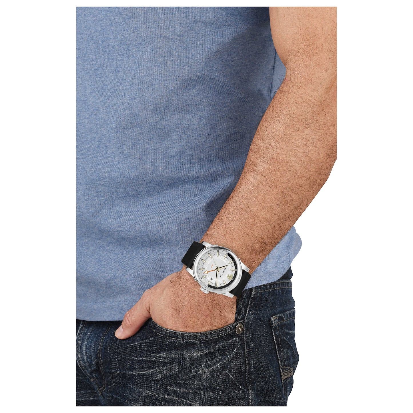 Versace GMT Vintage Men's Quartz Watch VEV300119 - Image #5