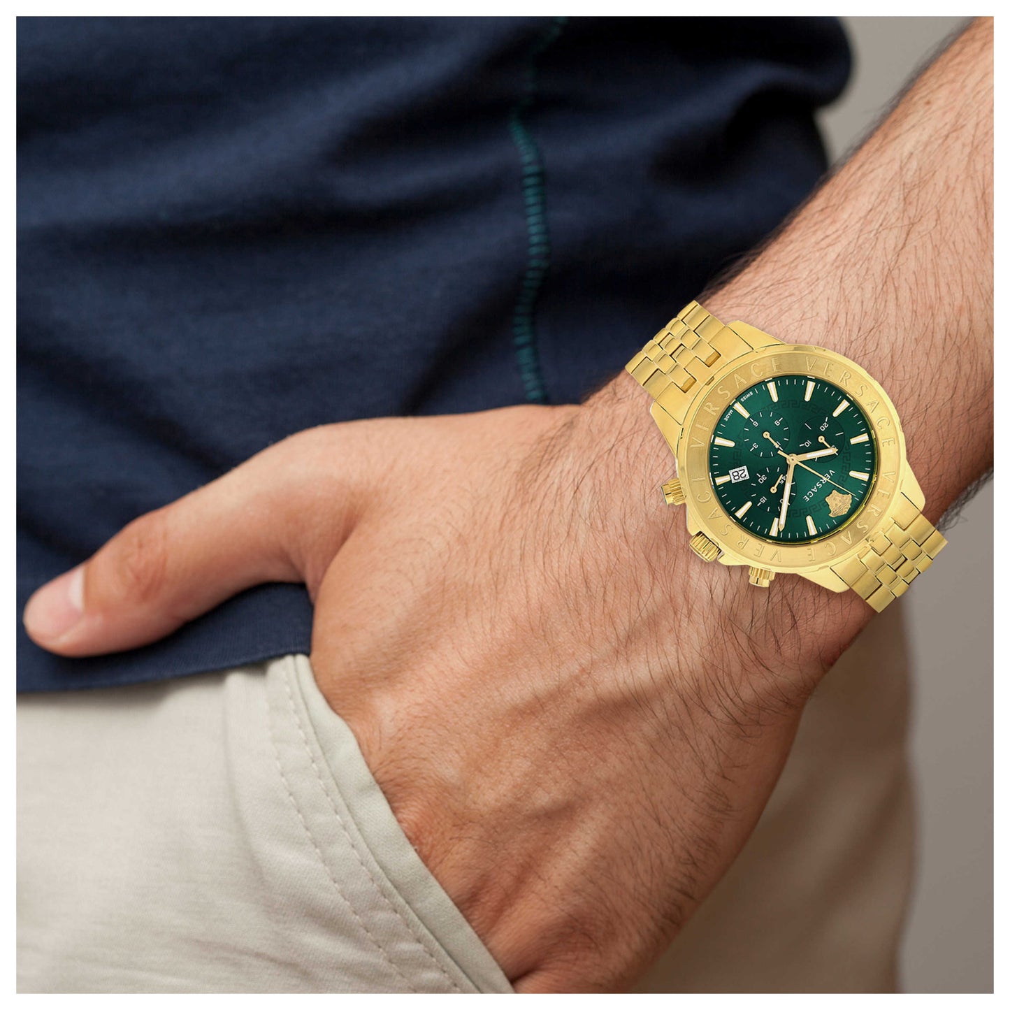 Versace Signature Men's Quartz Watch VEV600619 - Image #5