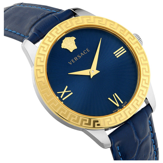 Left view of Versace Greca Signature Women's Quartz Watch VEVC00219