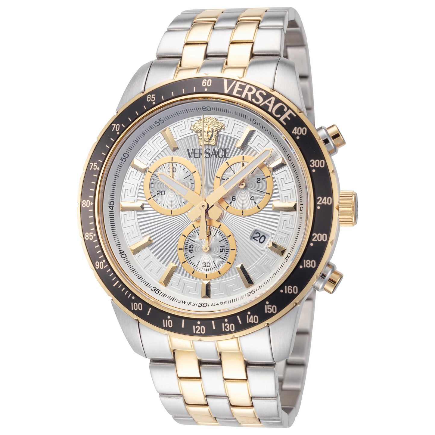 Front view of Versace Sport Chrono Men's Quartz Watch VEZCA0624