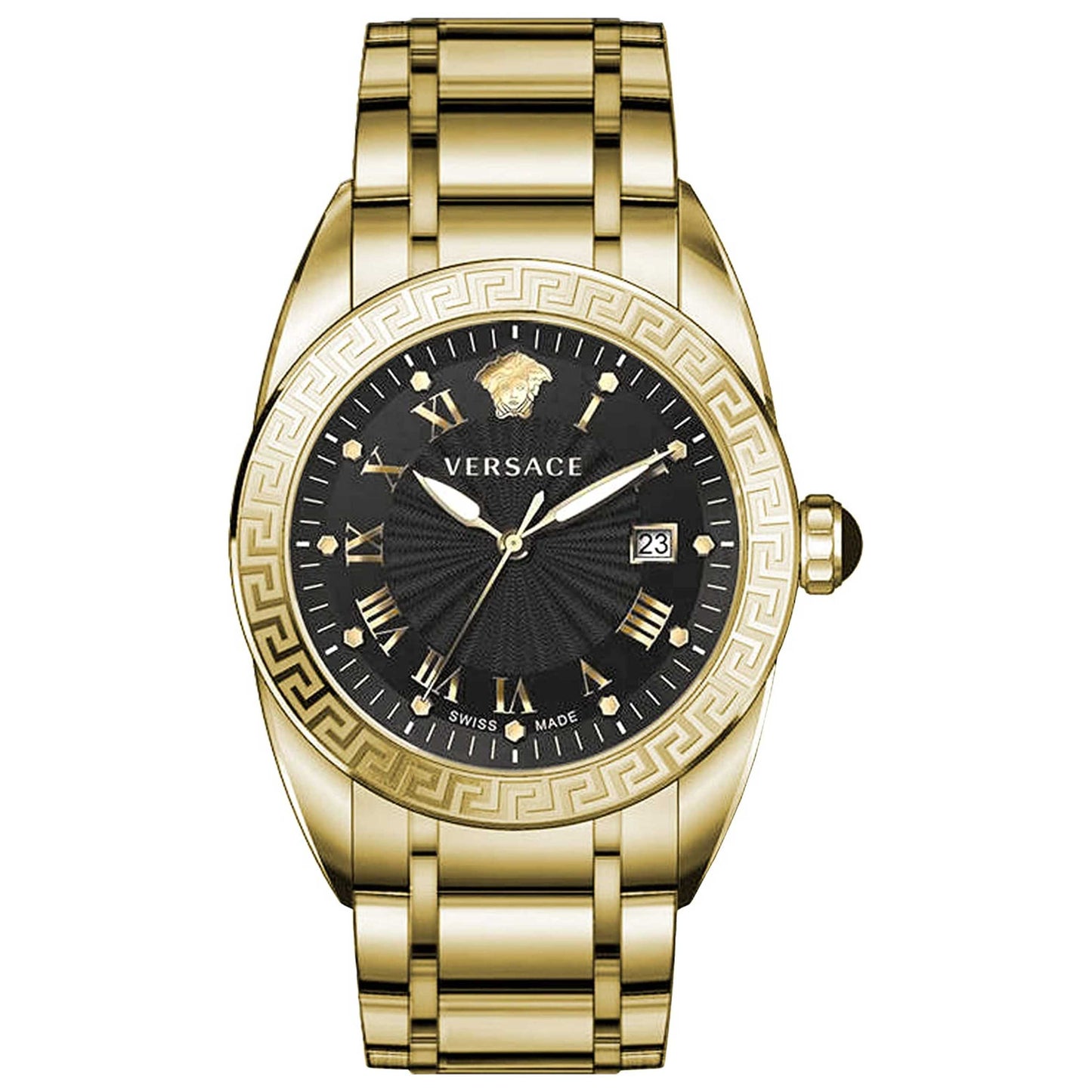 Front view of Versace V-Sport II Men's Quartz Watch VFE160017