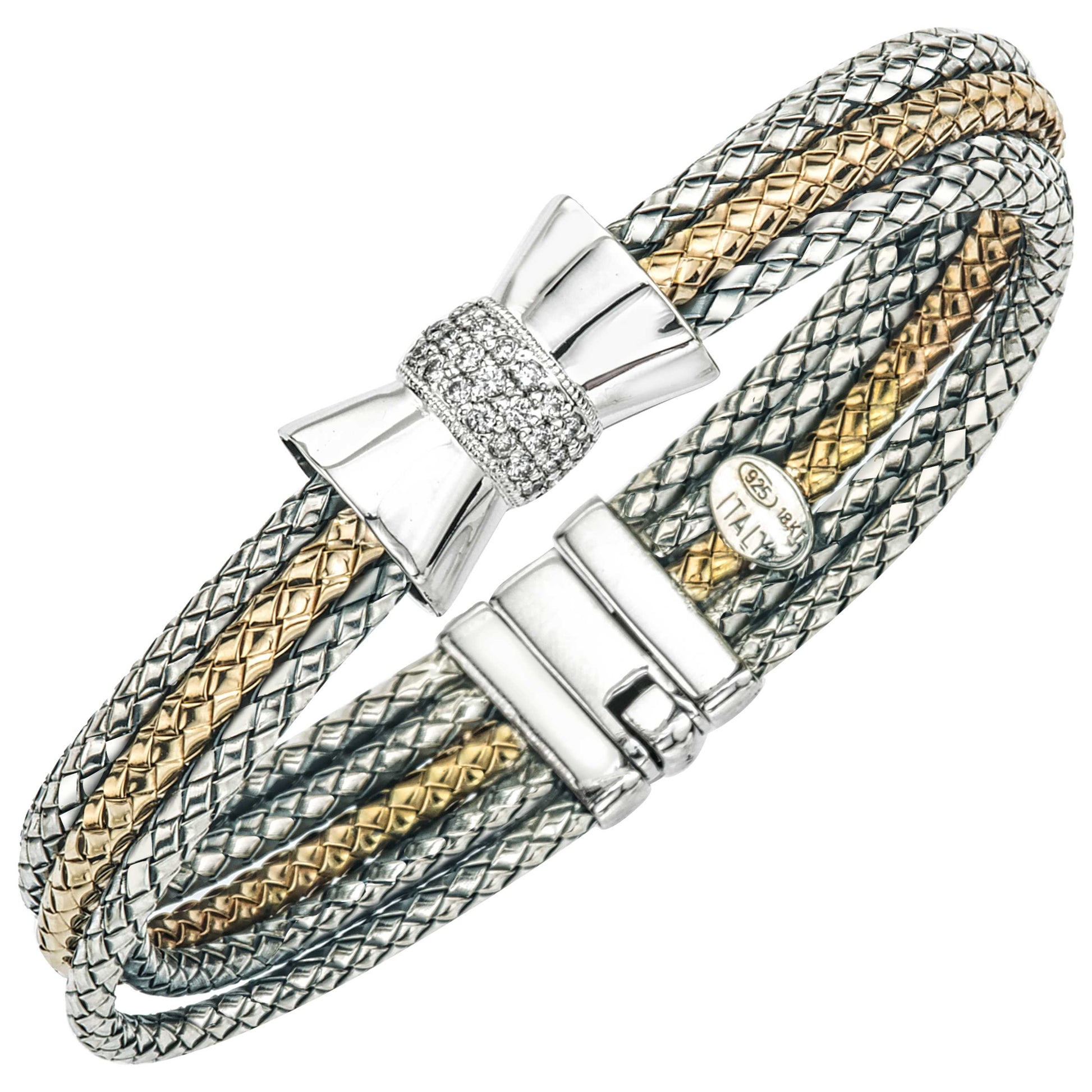 Front view of Alisa Elegant Women's Bracelet VHB-1374-D