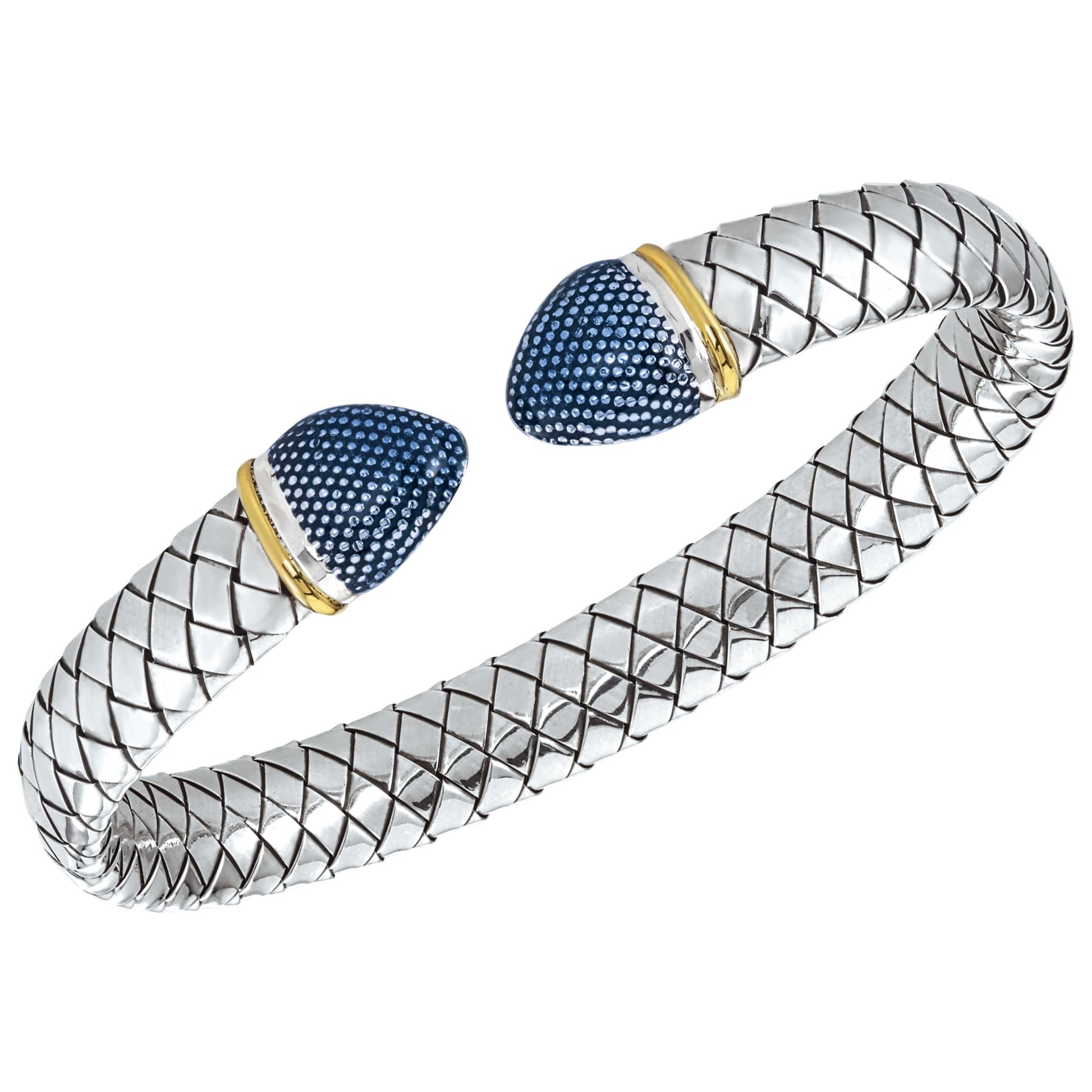 Front view of Alisa Elegant Women's Bracelet VHB-1560-BL
