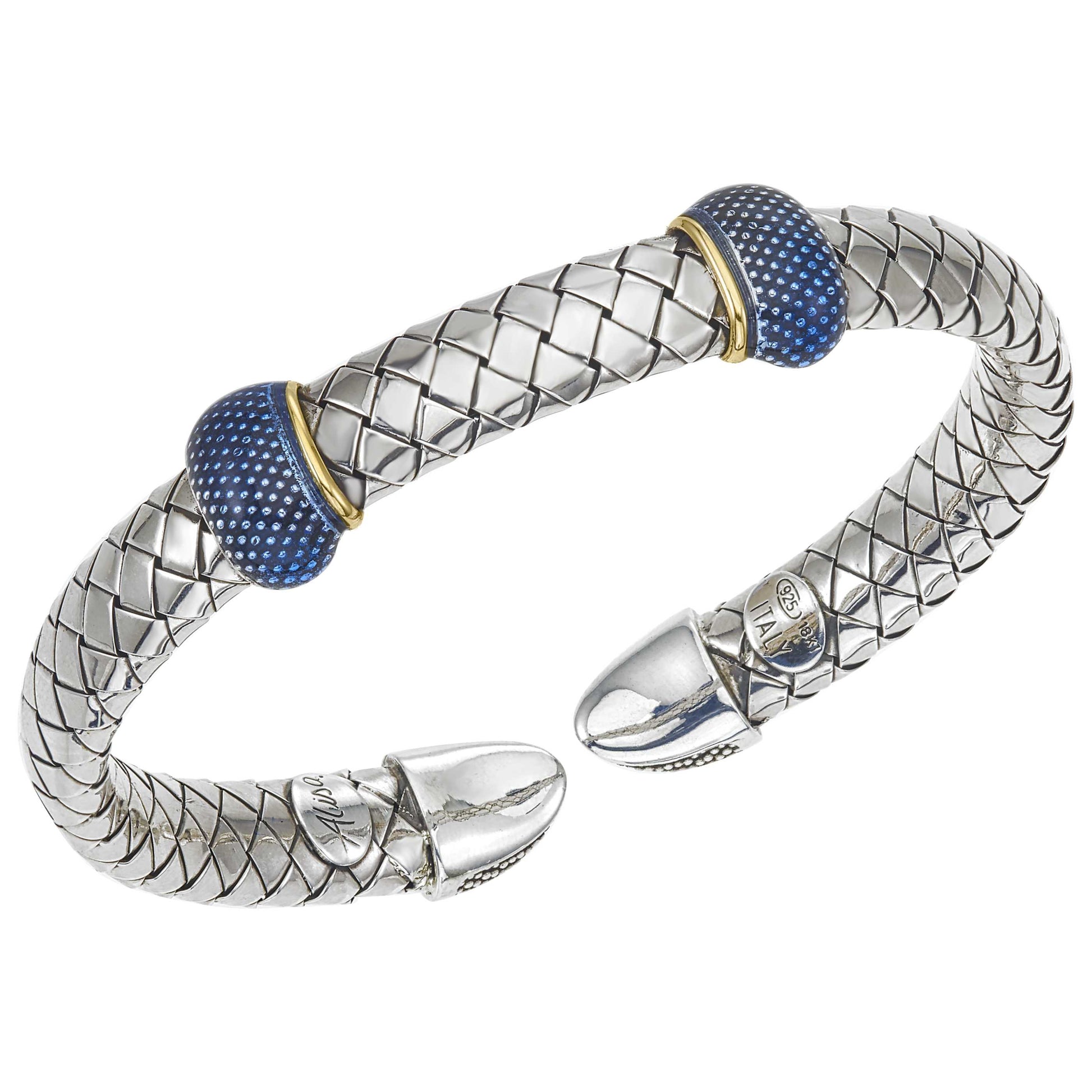 Front view of Alisa Elegant Women's Bracelet VHB-1561-BL