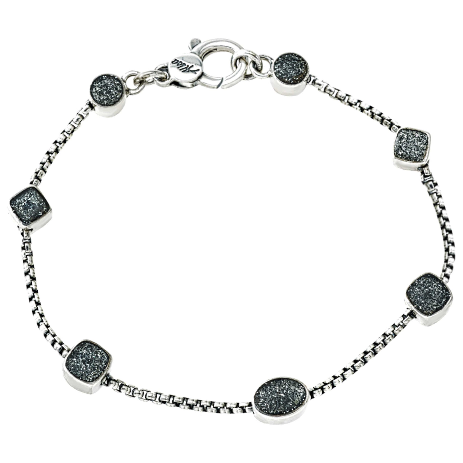Front view of Alisa Elegant Women's Bracelet VHB-1578-GRS